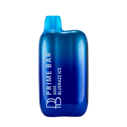 Prime Bar 8000 Disposable Vape Blue Razz Ice  