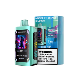 Mecha King Blade 25K Disposable Vape Miami Mint  