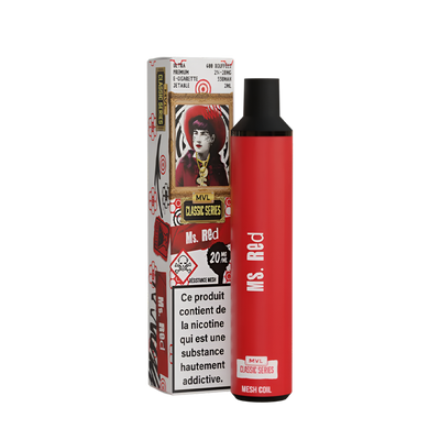 Monster Bars Classic Disposable Vape Ms Red  