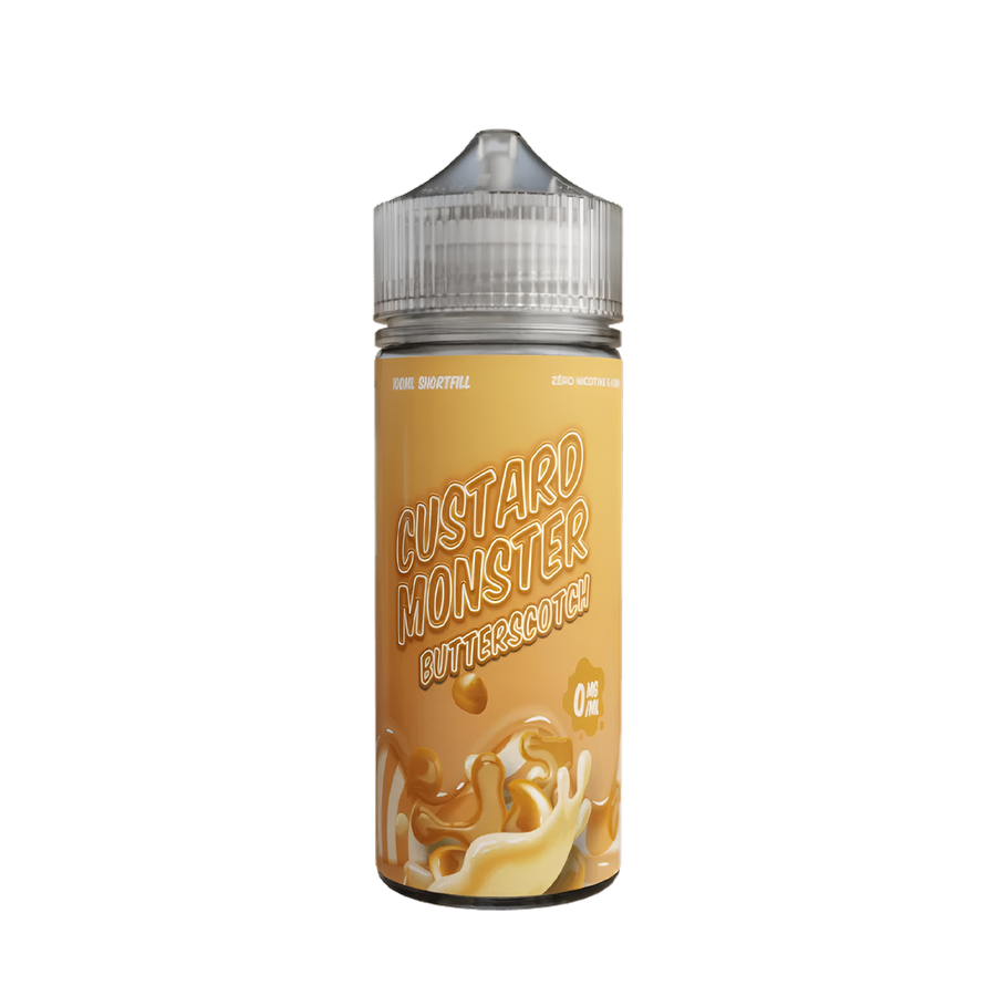 Custard Monster Freebase Vape Juice 0 Mg Butterscotch Custard 