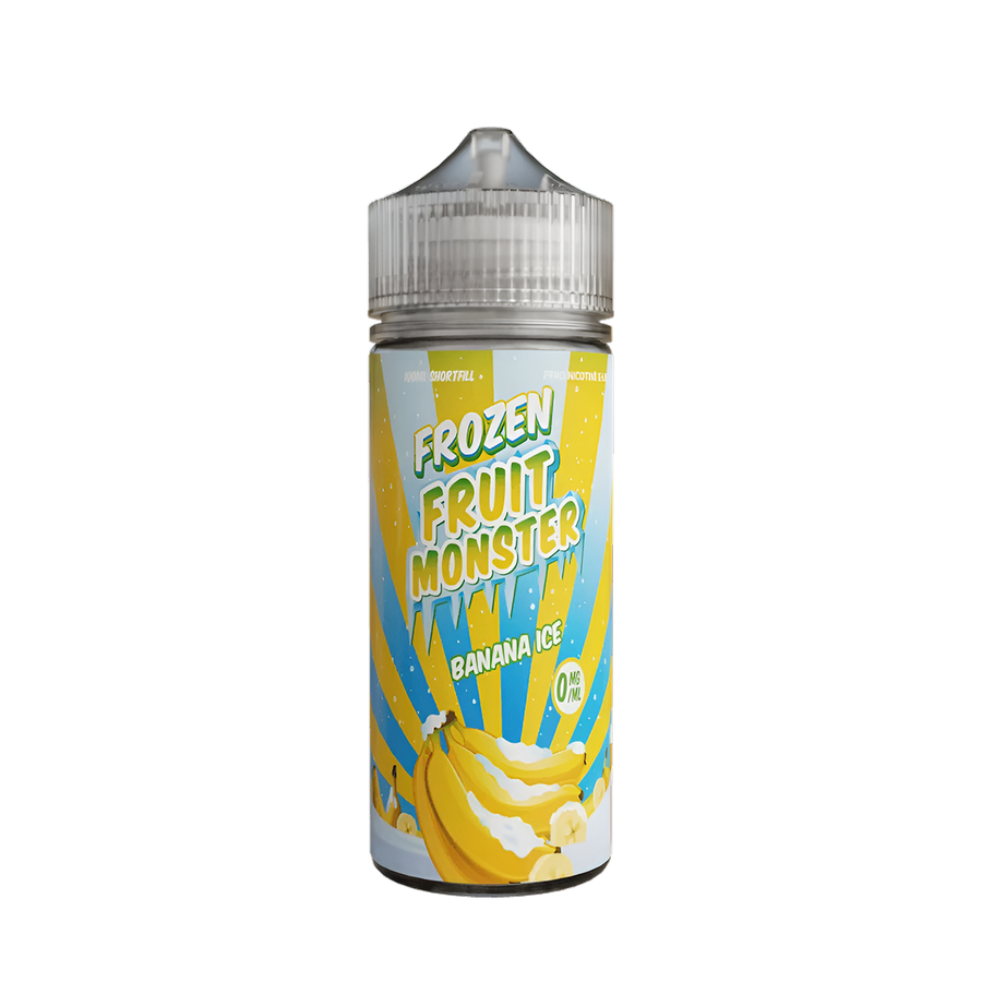 Frozen Fruit Monster Freebase Vape Juice 0 Mg Banana Ice 