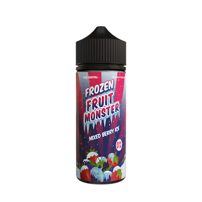 Frozen Fruit Monster Freebase Vape Juice 0 Mg Mixed Berry Ice 