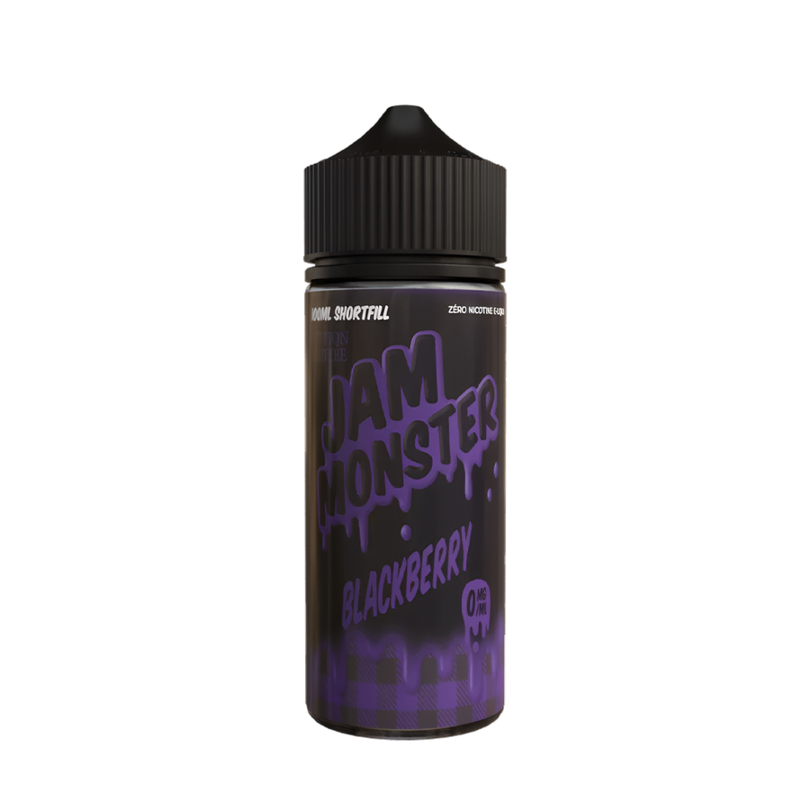 Jam Monster Freebase Vape Juice 3 Mg Blackberry 