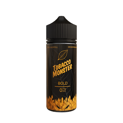 Tobacco Monster Freebase Vape Juice 0 Mg Bold Tobacco 