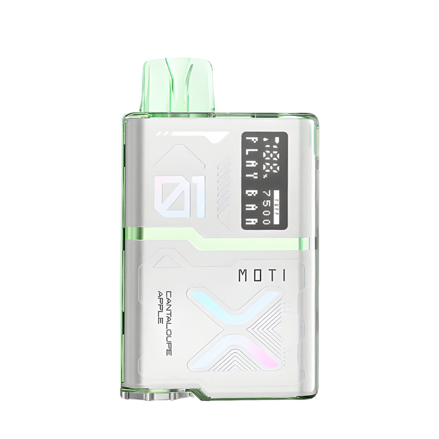 MOTI Play Bar 7500 Disposable Vape Cantaloupe Apple  