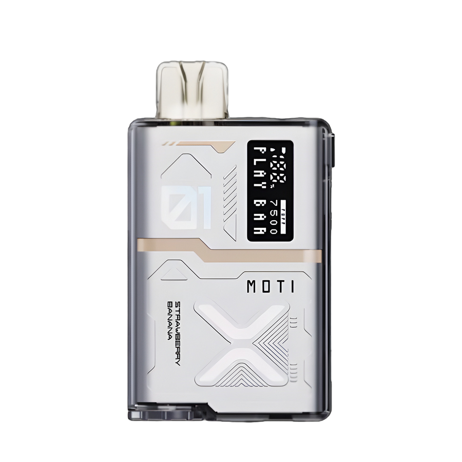 MOTI Play Bar 7500 Disposable Vape Strawberry Banana  