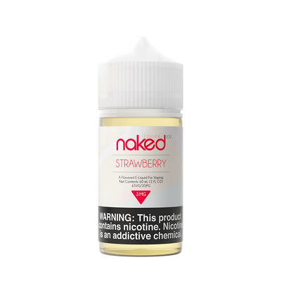 Naked 100 Fusion Freebase Vape Juice 0 Mg Strawberry 