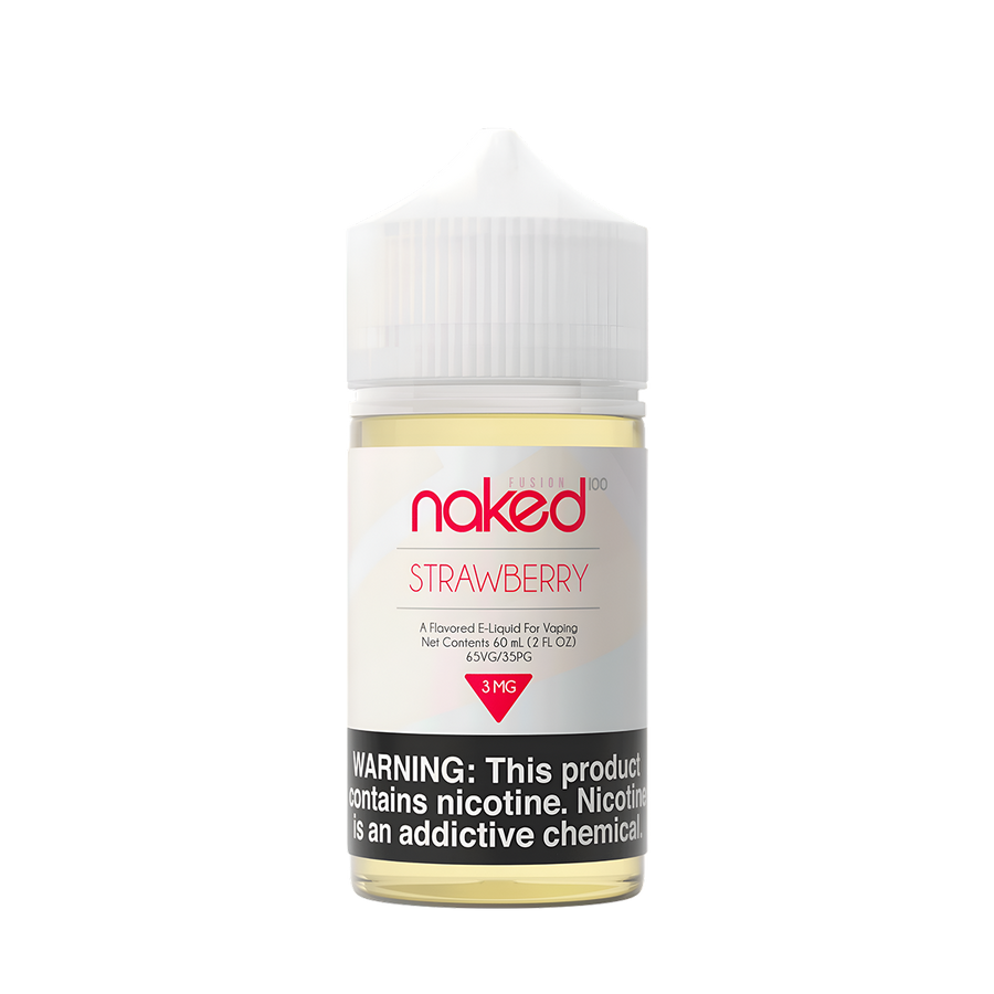 Naked 100 Fusion Freebase Vape Juice 0 Mg Strawberry 