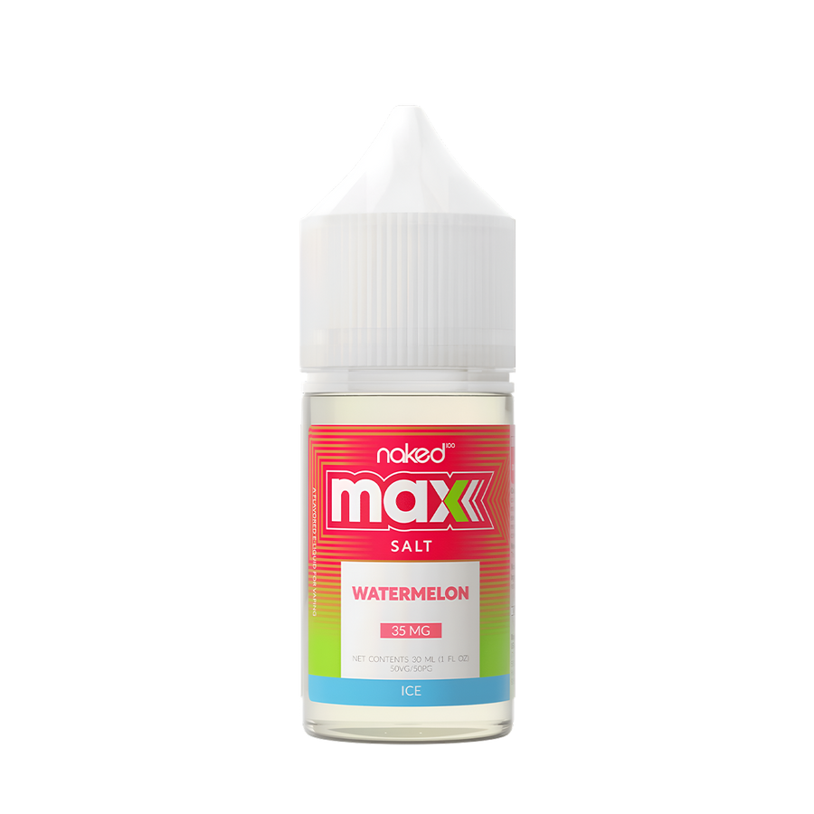 Naked 100 Ice Salt Nicotine Vape Juice 35 Mg Watermelon Ice 