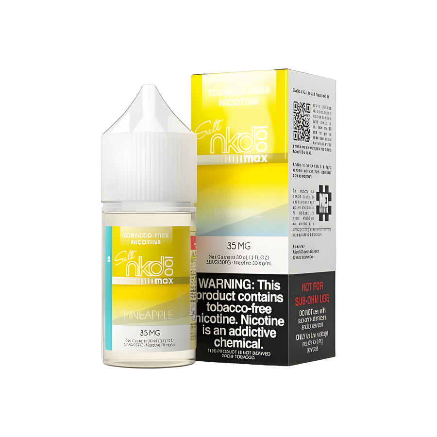 Naked 100 Max Salt Nicotine Vape Juice 35 Mg Pineapple Ice 