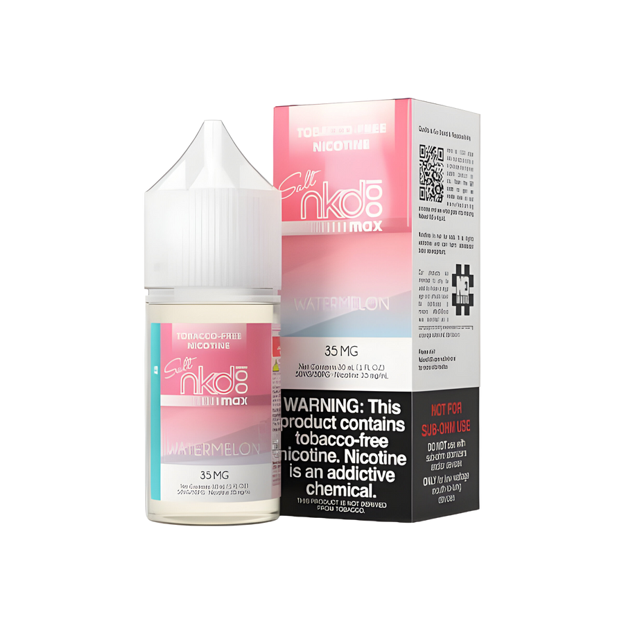 Naked 100 Max Salt Nicotine Vape Juice 35 Mg Watermelon Ice 