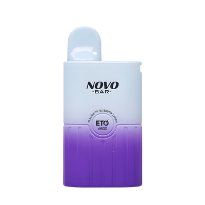 Novo Bar ETO 6500 Disposable Vape Blackberry Blueberry Candy  