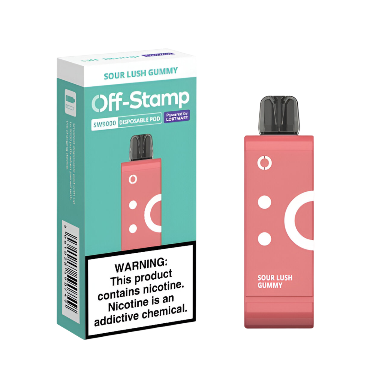 OFF Stamp SW9000 Disposable Pod - Sour Lush Gummy