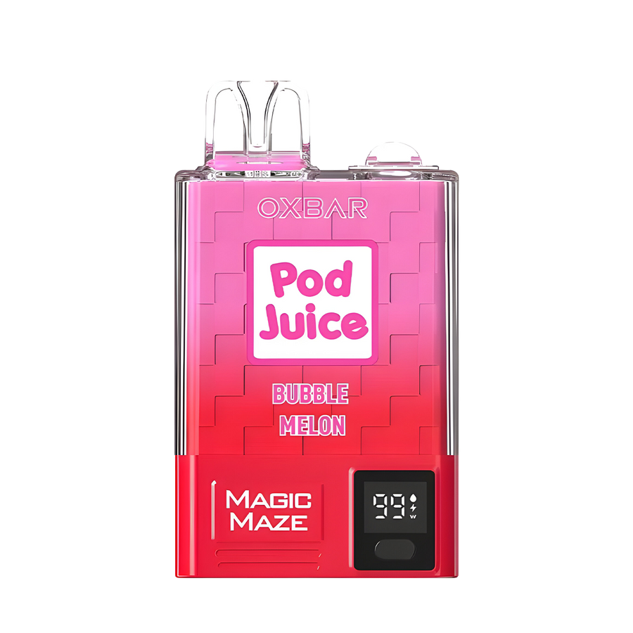 Oxbar x Pod Juice Magic Maze Pro Disposable Vape Bubble Melon  