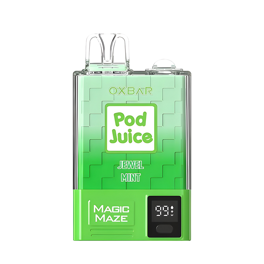 Oxbar x Pod Juice Magic Maze Pro Disposable Vape Jewel Mint  