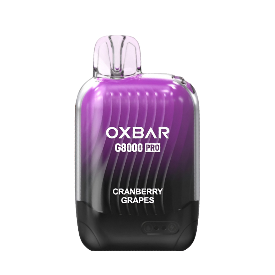 Oxebar G8000 Pro Disposable Vape Cranberry Grapes  