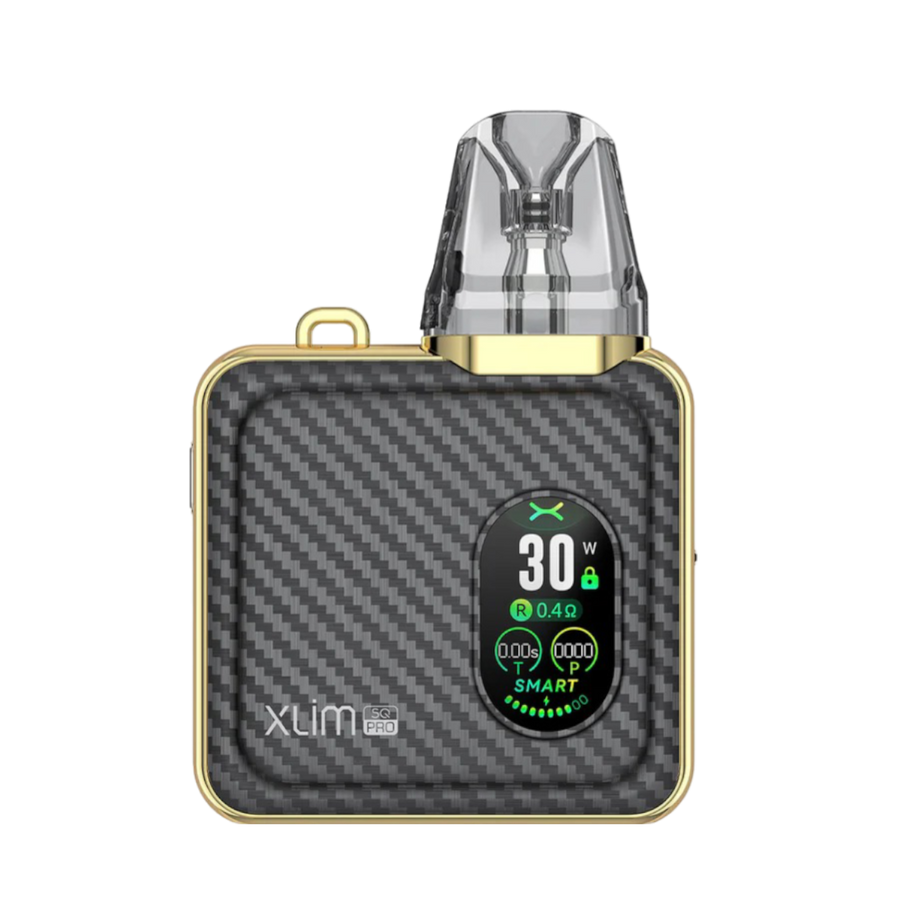 Oxva Xlim SQ Pro Pod System Kit Gold Carbon  