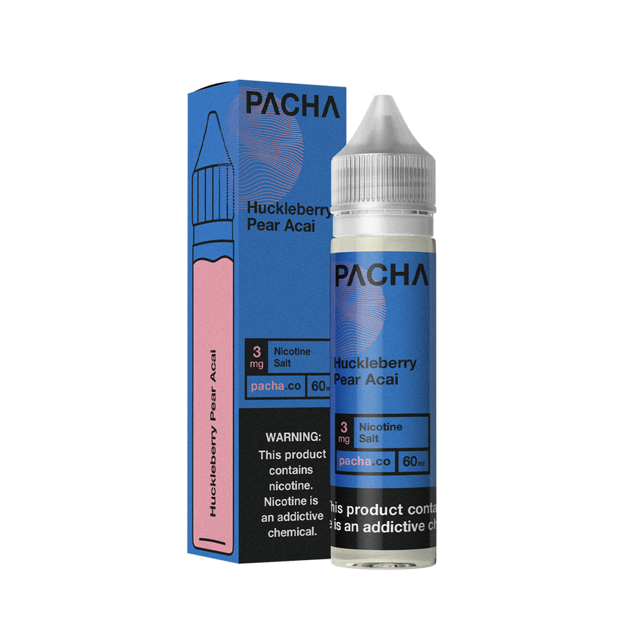 Pacha TF Freebase Vape Juice 0 Mg 60 Ml Huckleberry Pear Acai