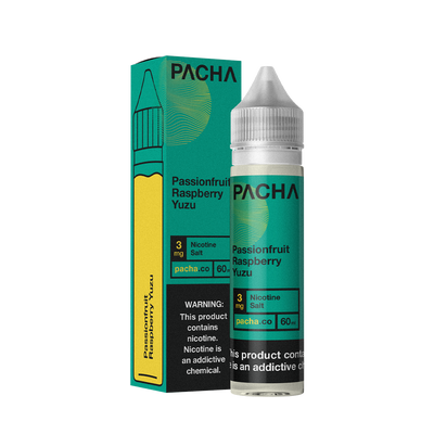 Pacha TF Freebase Vape Juice 0 Mg Passionfruit Raspberry Yuzu 