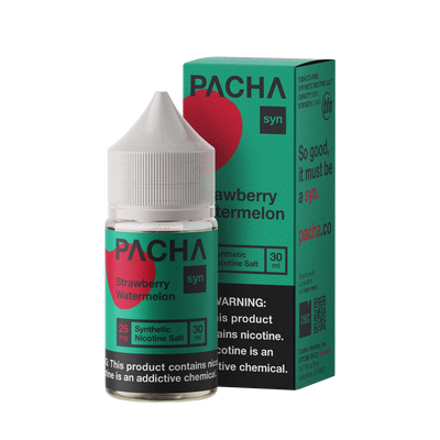 Pacha Syn Salt Nicotione Vape Juice 25 Mg Apple Tobacco 