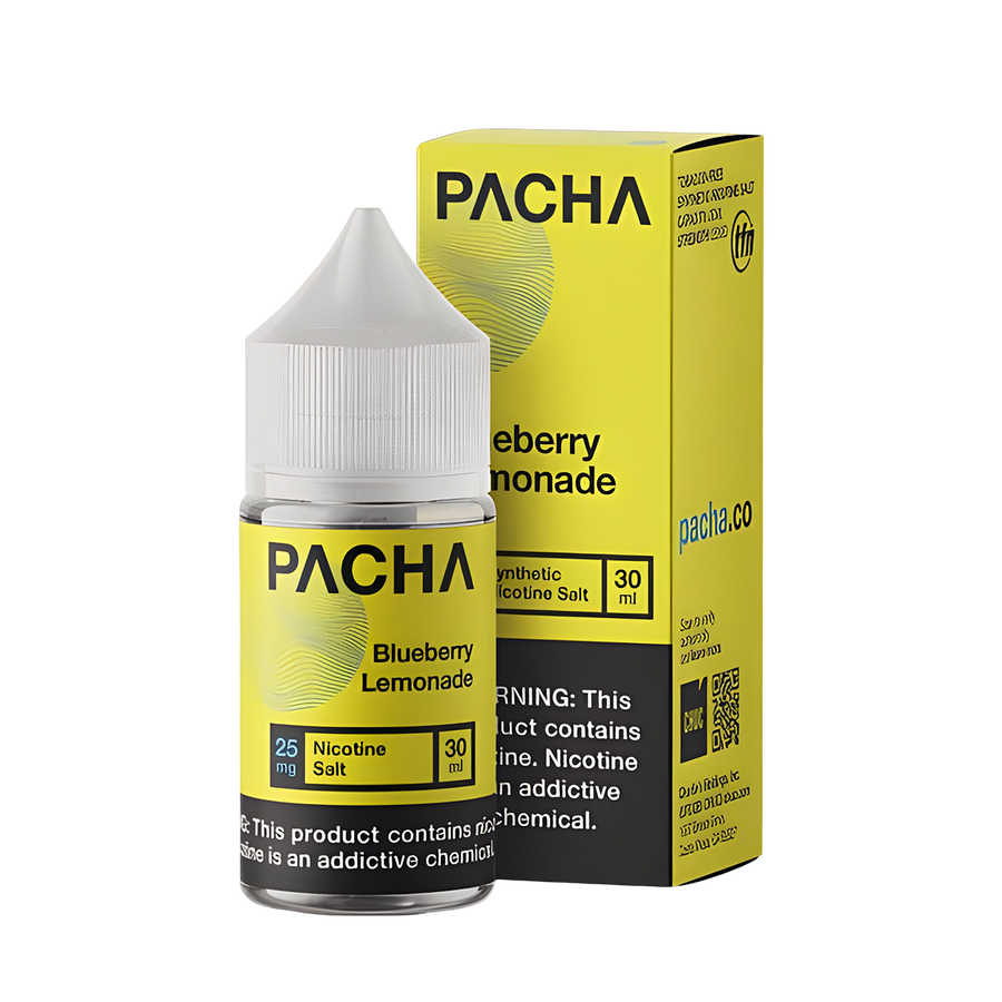 Pacha TFN Salt Nicotione Vape Juice 25 Mg Blueberry Lemonade 