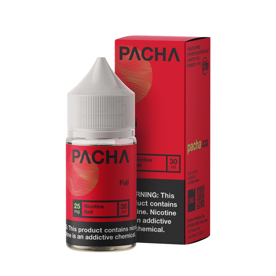 Pacha TFN Salt Nicotione Vape Juice 25 Mg Fuji 