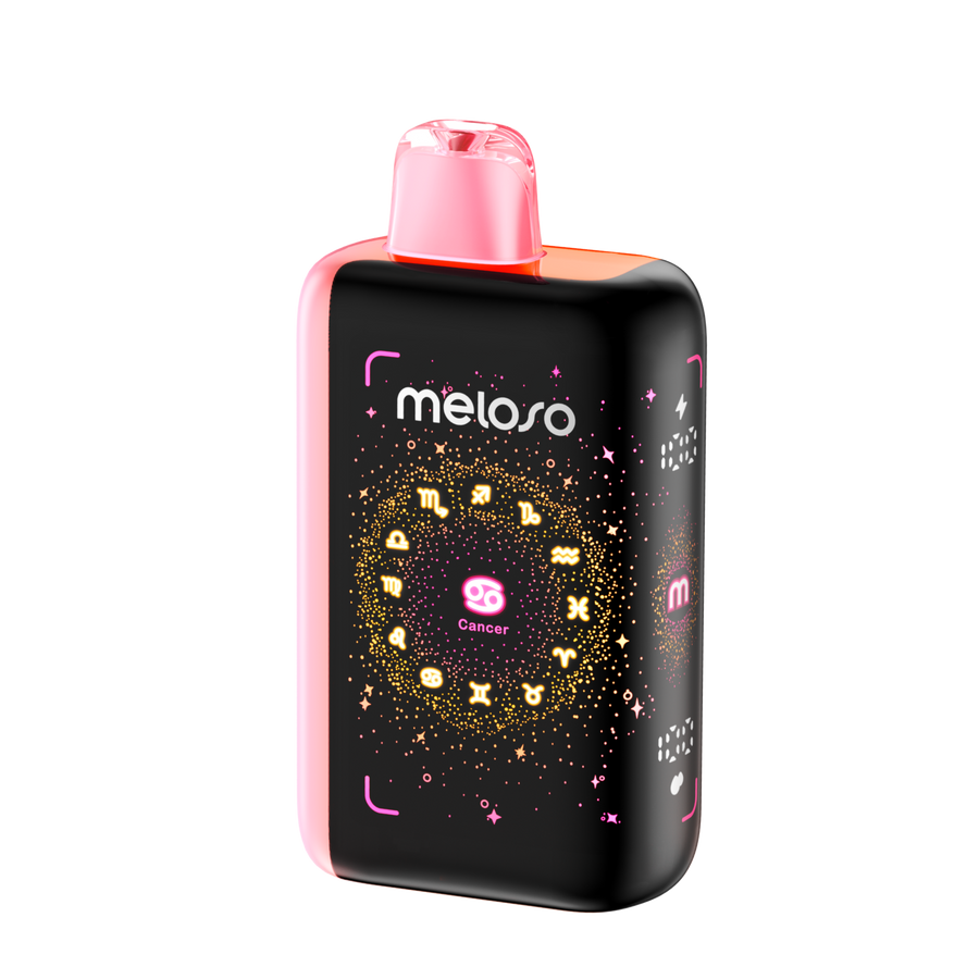 Geek Bar Meloso 30K Disposable Vape Peachy Strawmelon  