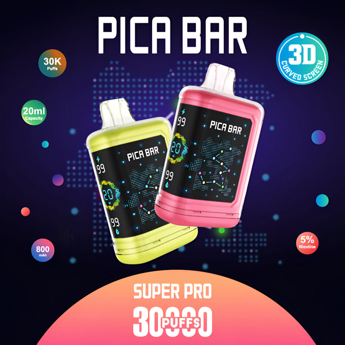 Pica Bar Super Pro 30K Disposable Vape