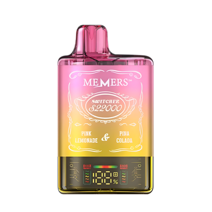 Memers Switcher S22K Disposable Vape Kit Pink Lemonade/Pina Colada  