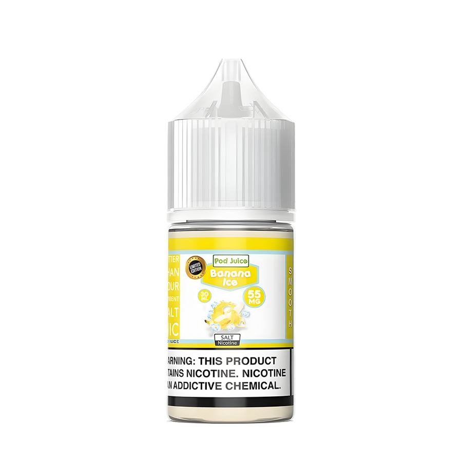 Pod Juice Salt Nicotine Vape Juice 35 Mg Banana Ice 