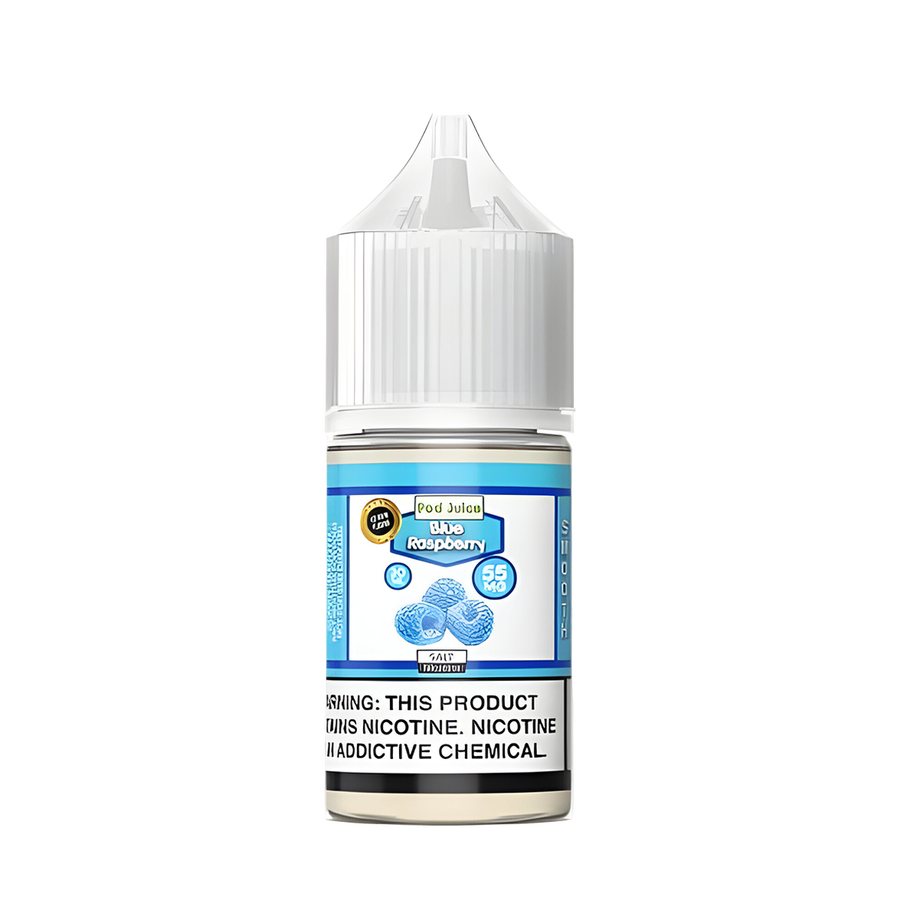 Pod Juice Salt Nicotine Vape Juice 35 Mg Blue Raspberry 