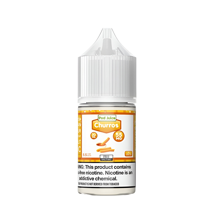 Pod Juice Salt Nicotine Vape Juice 35 Mg Churros 