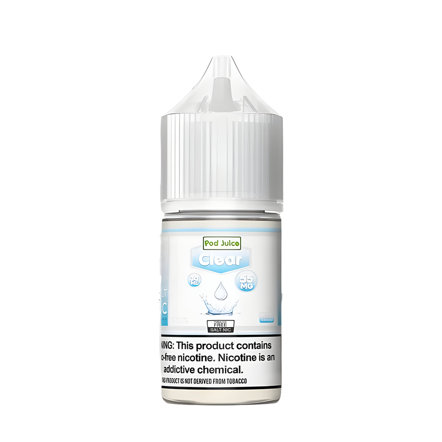 Pod Juice Salt Nicotine Vape Juice 35 Mg Clear 