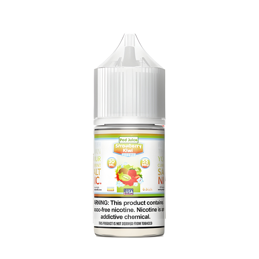 Pod Juice Salt Nicotine Vape Juice 35 Mg Strawberry Kiwi 