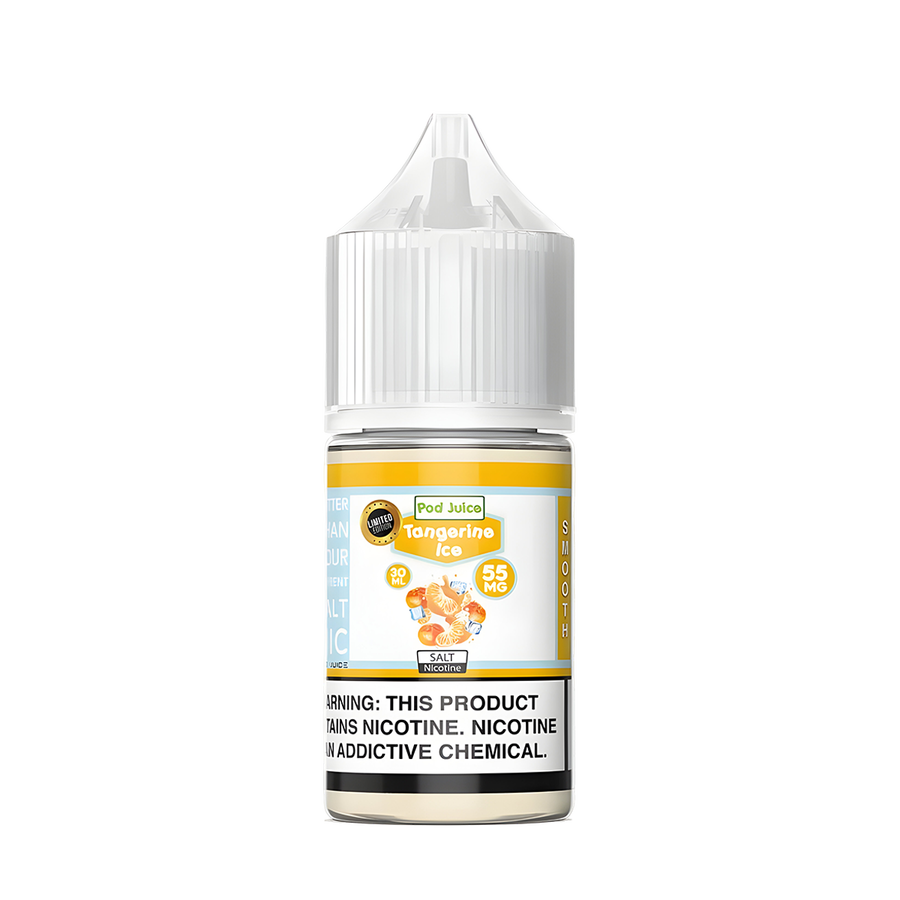 Pod Juice Salt Nicotine Vape Juice 35 Mg Tangerine Ice 