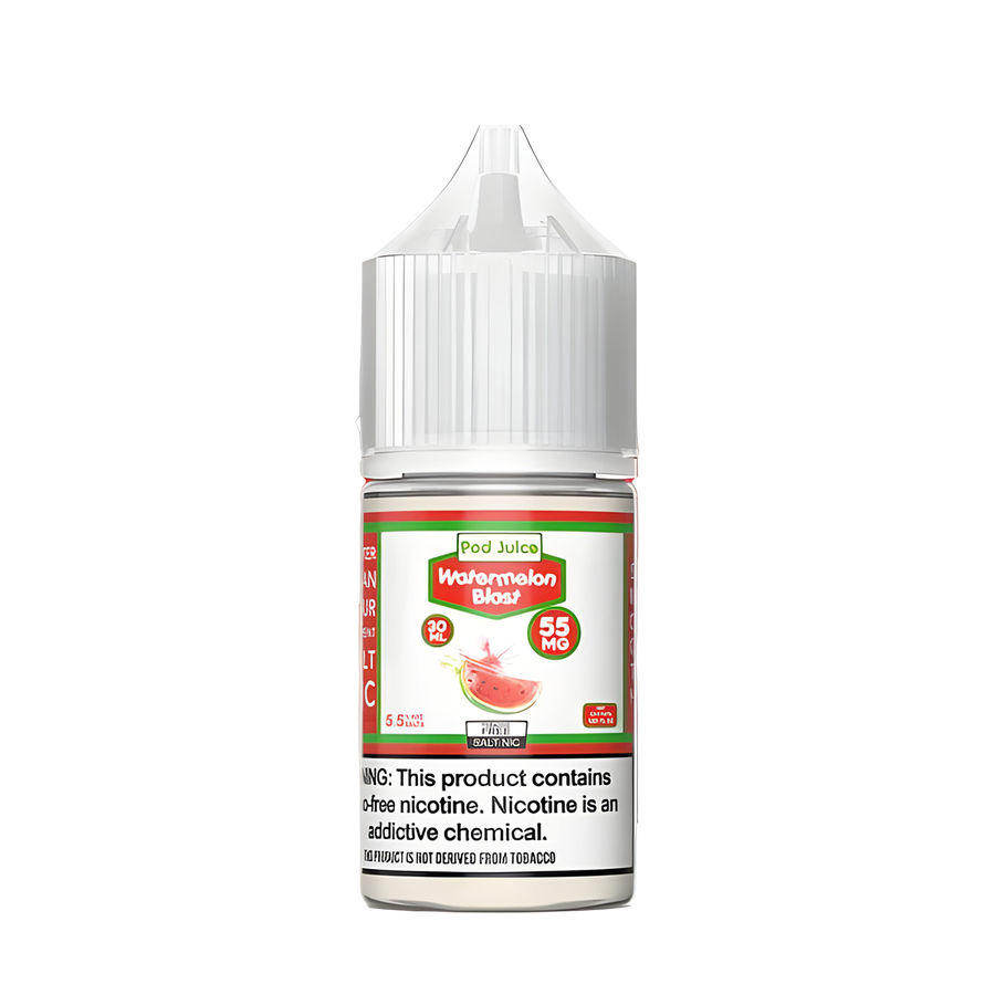 Pod Juice Salt Nicotine Vape Juice 35 Mg Watermelon Blast 