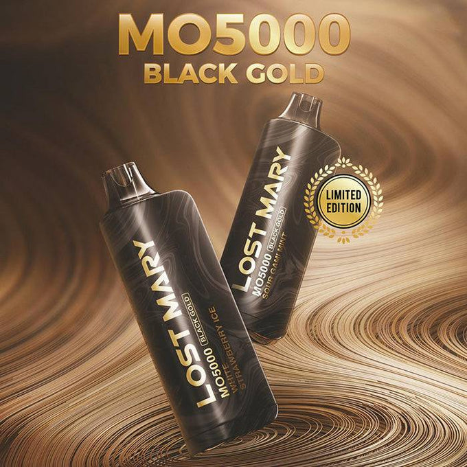 Lost Mary Vape Black Gold MO5000 Edition