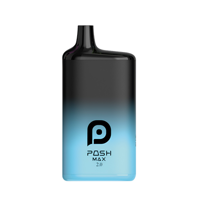 Posh Max 2.0 Disposable Vape | 0 Nicotine Blue Raspberry Ice  