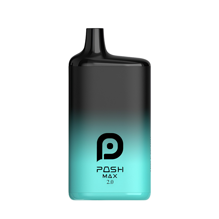 Posh Max 2.0 Disposable Vape | 0 Nicotine Mint Ice  