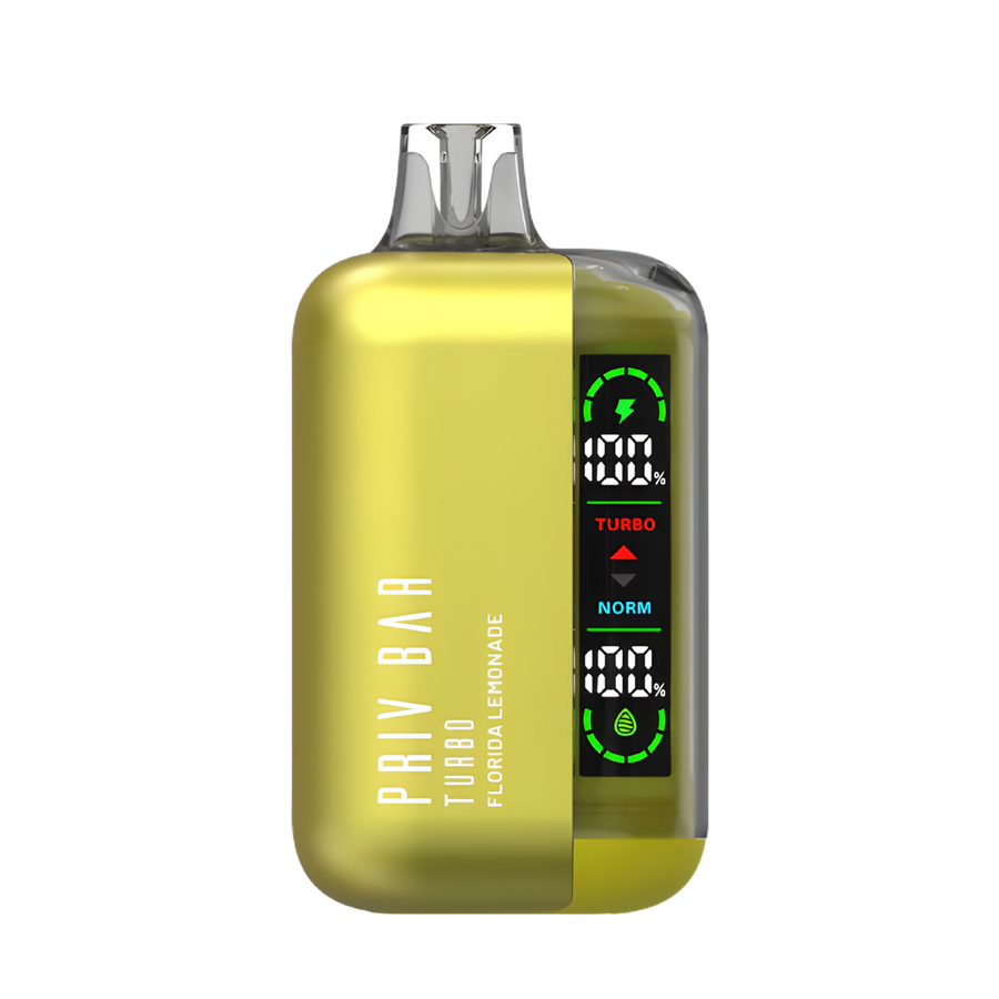 Priv Bar Turbo 15K Disposable Vape Florida Lemonade  