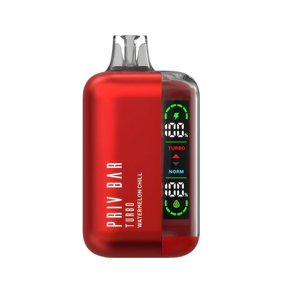 Priv Bar Turbo 15K Disposable Vape Watermelon Chill  