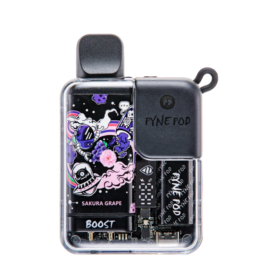 Pyne Pod Boost Disposable Vape Sakura Grape  