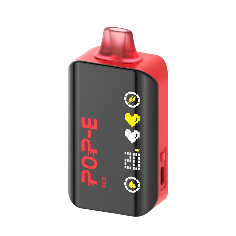 Pop-E 24K Disposable Vape Red  