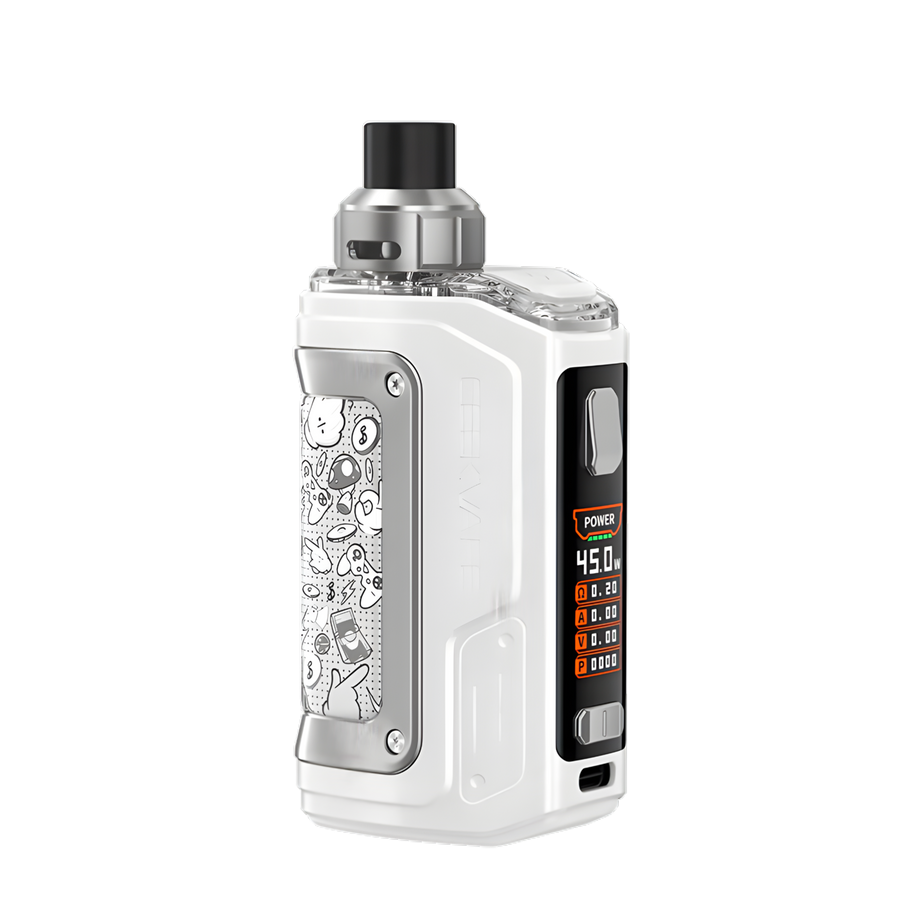 Geekvape H45 Classic (Aegis Hero 2 Classic) Pod-Mod Kit Rubber White  