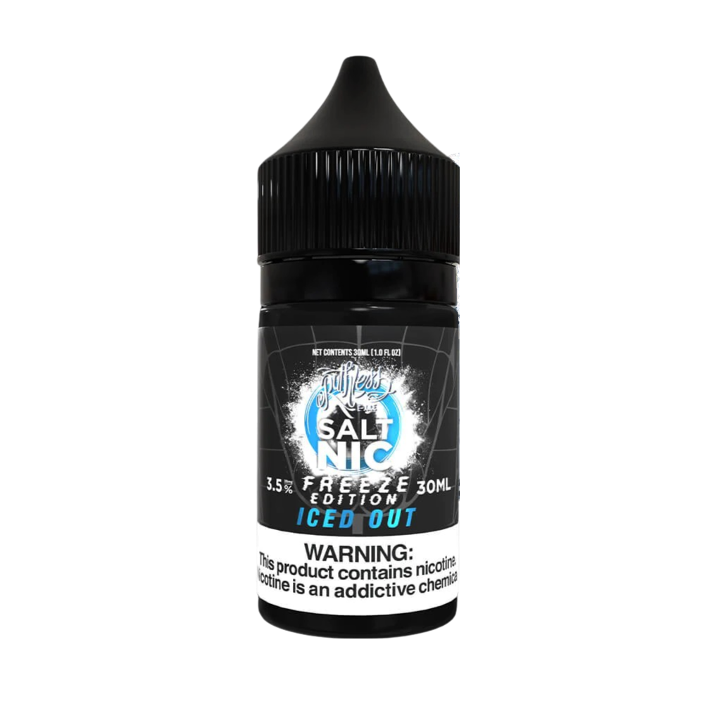 Ruthless Vapor Freeze Edition Salt Nicotine Vape Juice 35 Mg 30 Ml Iced Out Freeze