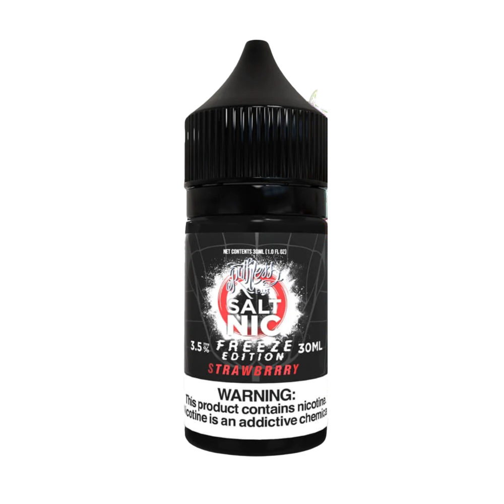 Ruthless Vapor Freeze Edition Salt Nicotine Vape Juice 35 Mg 30 Ml Strawbrrry Freeze