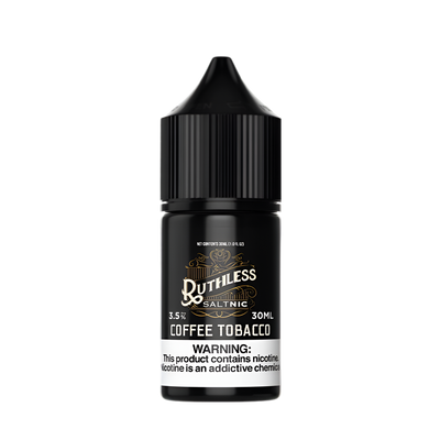 Ruthless Vapor Salt Nicotine Vape Juice 35 Mg Coffee Tobacco 