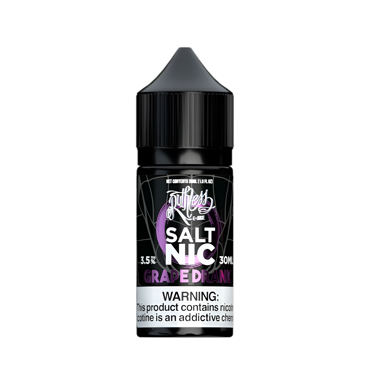 Ruthless Vapor Salt Nicotine Vape Juice 35 Mg 30 Ml Grape Drank