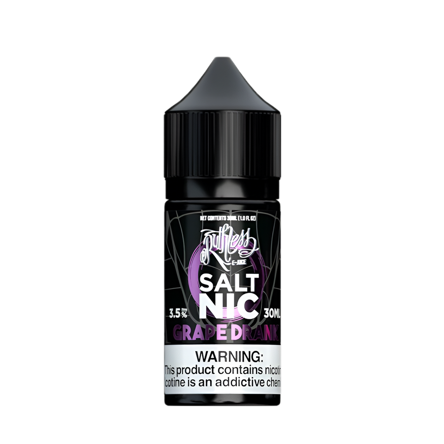 Ruthless Vapor Salt Nicotine Vape Juice 35 Mg Grape Drank 