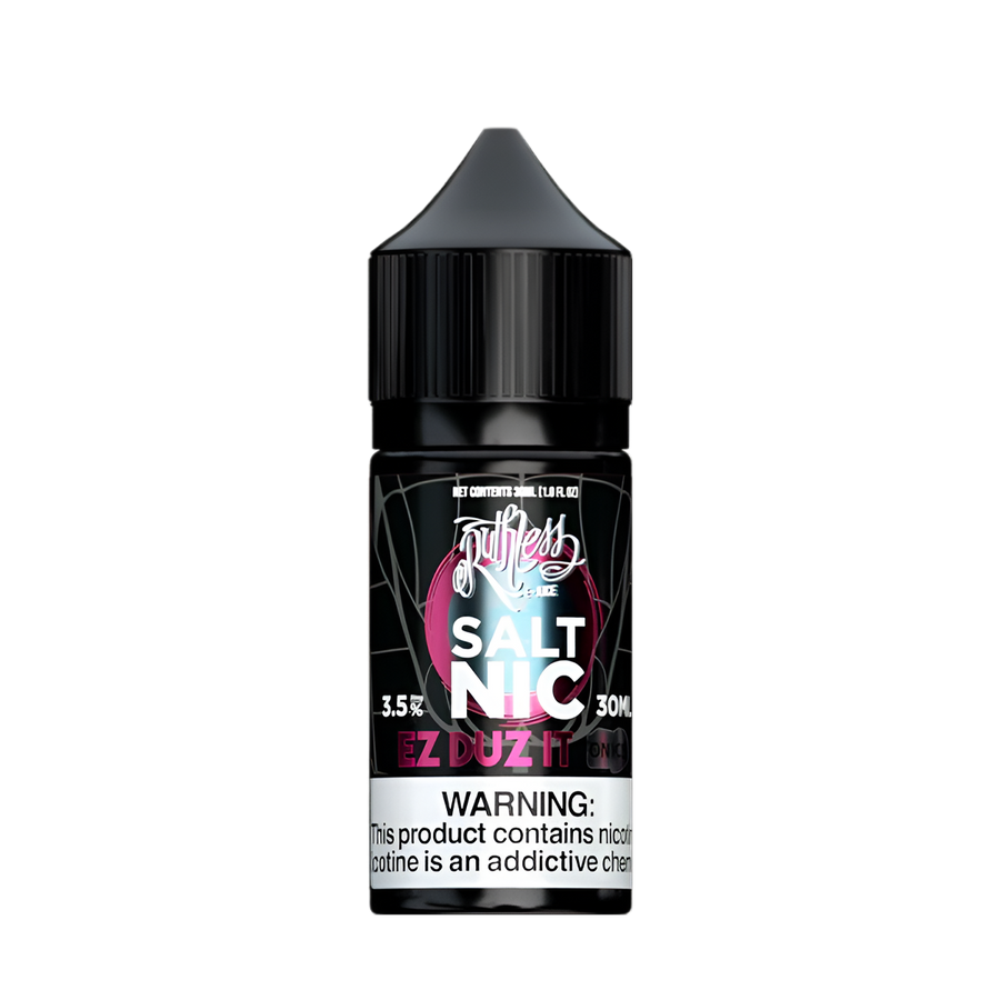 Ruthless Vapor Iced Salt Nicotine Vape Juice 35 Mg Ez Duz It Ice 